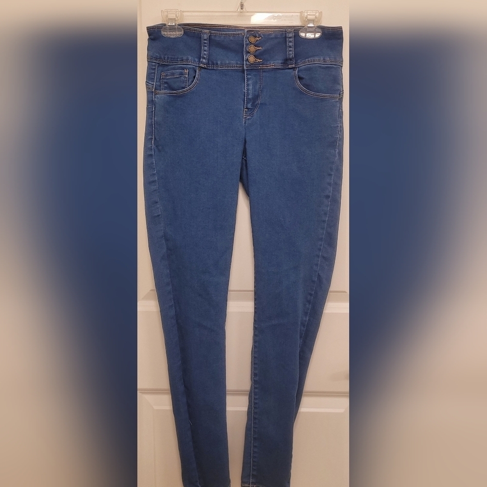 Wax Jean Blue Skinny Jeans